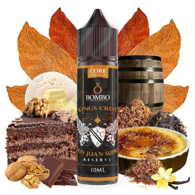 Bombo x Kings Crest Core Edition Don Juan Supra Reserve 10/60ml Flavour Shots